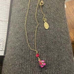 michal negrin flower ball sparkly necklace